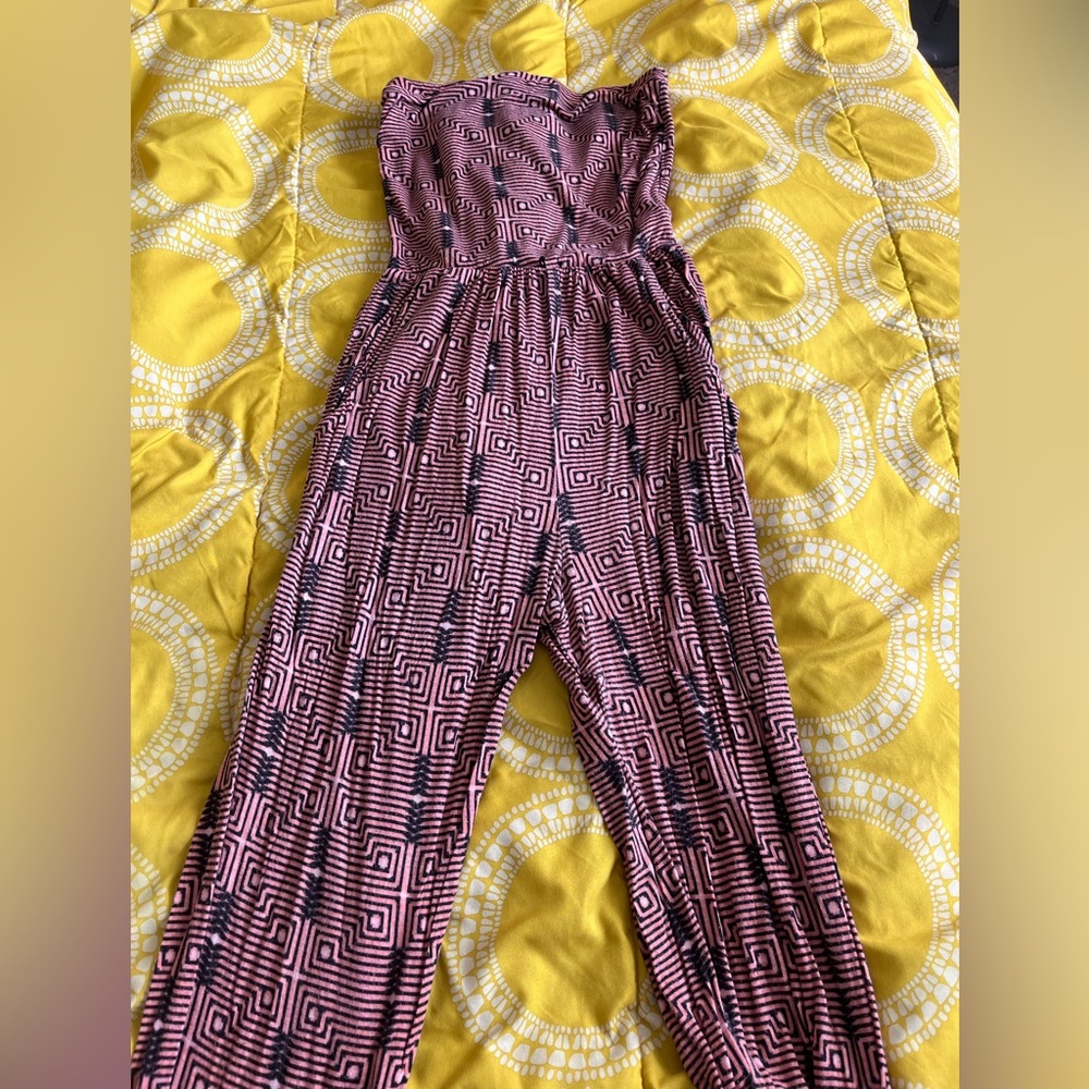 Patterned Jumper with Pockets